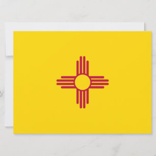 Tarjeta Bandera de Nuevo México (Estado de los Estados Uni