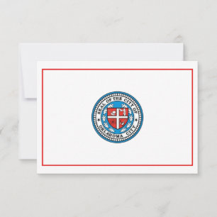 Tarjeta Bandera de Oklahoma City (Oklahoma)