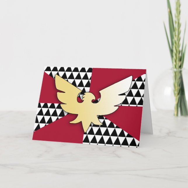 Tarjeta Bandera de Orgullo Drag (Anverso)