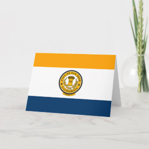 Tarjeta Bandera de San José (California)
