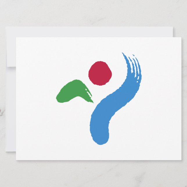 Tarjeta Bandera de Seúl (Corea del Sur) (Anverso)