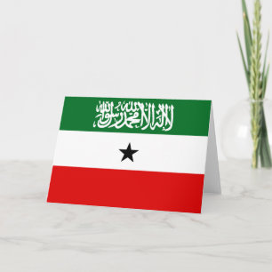 Tarjeta Bandera de Somaliland
