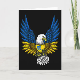 Tarjeta Bandera de Ucrania Ucraniano 1 