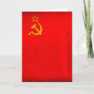 Tarjeta Bandera de URSS