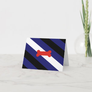 Tarjeta Bandera del Orgullo de Juego de Cachorro