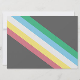 Tarjeta Bandera del Orgullo de la Discapacidad