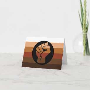 Tarjeta Bandera del Orgullo de las POC