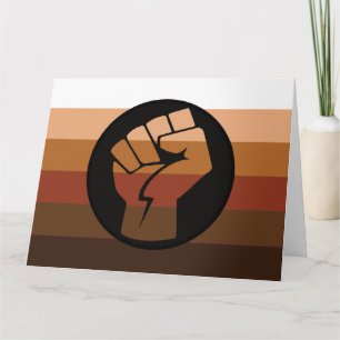 Tarjeta Bandera del Orgullo de las POC
