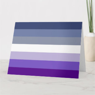 Tarjeta Bandera del Orgullo Lesbiana Butch