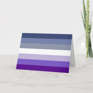 Tarjeta Bandera del Orgullo Lesbiano Butch