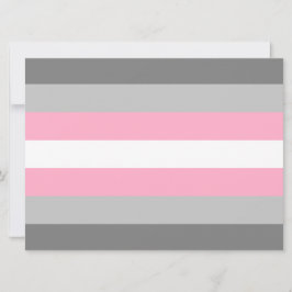 Tarjeta Bandera Demigirl (Orgullo Demi Chica) (Identidad d
