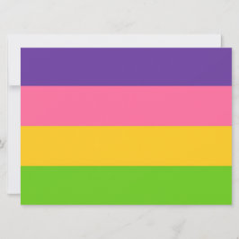 Tarjeta Bandera espáfica (Amor Lesbiano) (LGBT)
