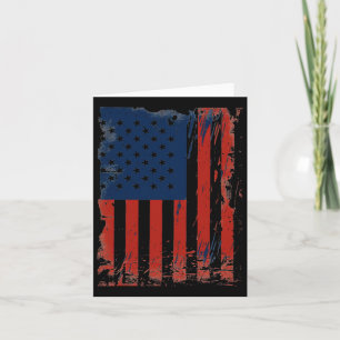 Tarjeta Bandera Estadounidense Bandera Estadounidense Esta