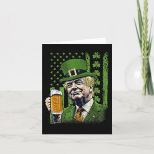 Tarjeta Bandera estadounidense sacude a los irlandeses Tru