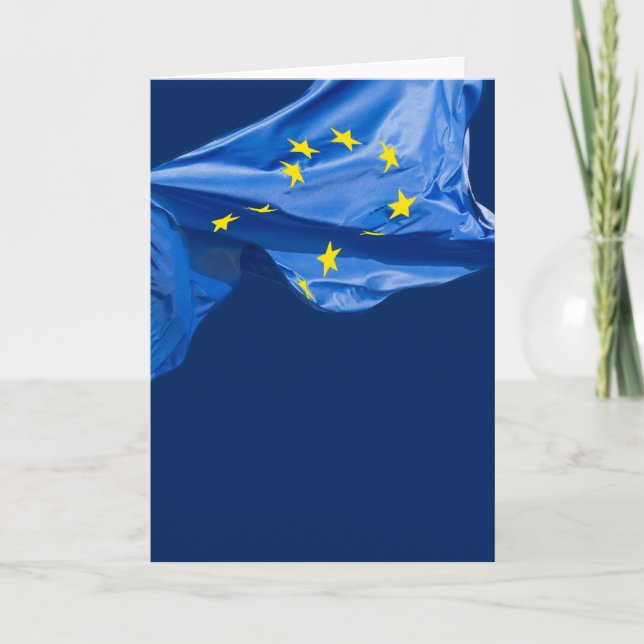Tarjeta Bandera europea (Anverso)