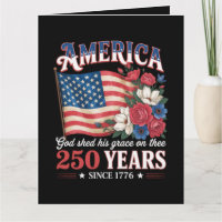 Bandera floral de América 250 años