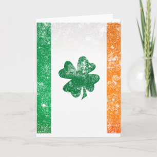 Tarjeta Bandera irlandesa