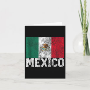 Tarjeta Bandera mexicana Cinco De Mayo Orgullo Nacional C