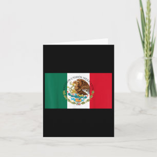 Tarjeta Bandera Mexicana De México
