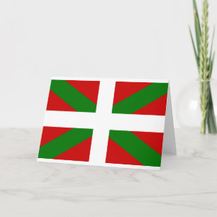 Tarjeta Bandera País Vasco euskadi