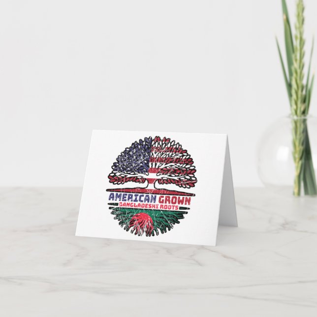 Tarjeta Bangladés Unidos Estadounidense Unidos (Anverso)
