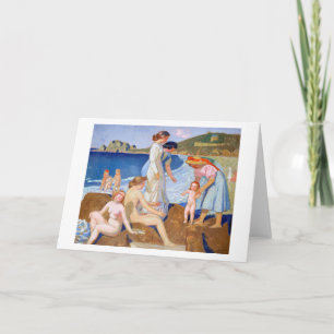 Tarjeta Baño marino, Maurice Denis