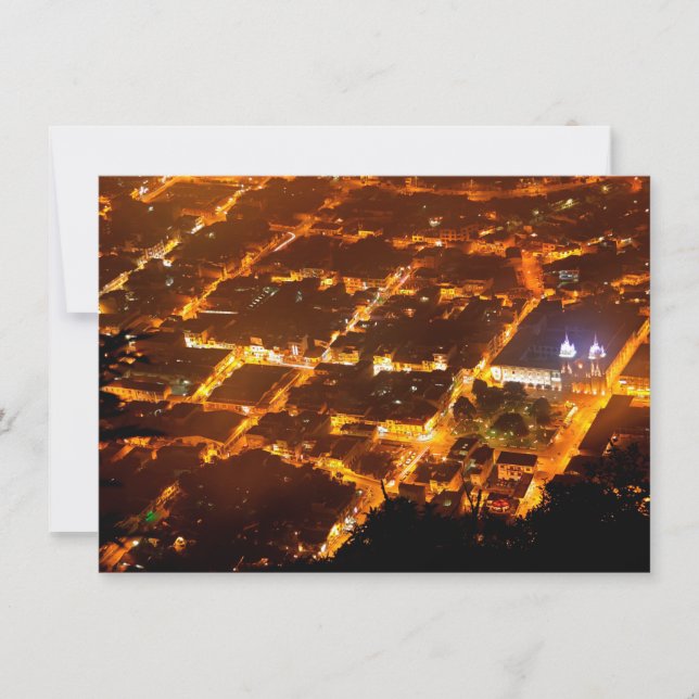 Tarjeta Banos, Ecuador (Anverso)