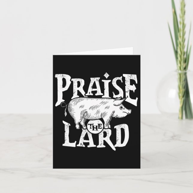 Tarjeta Barbacoa Bbq Parrilla Cerdo Carne De Cerdo Cotizac (Anverso)