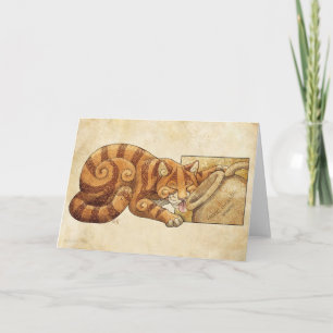 Tarjeta Barbas en el tarro