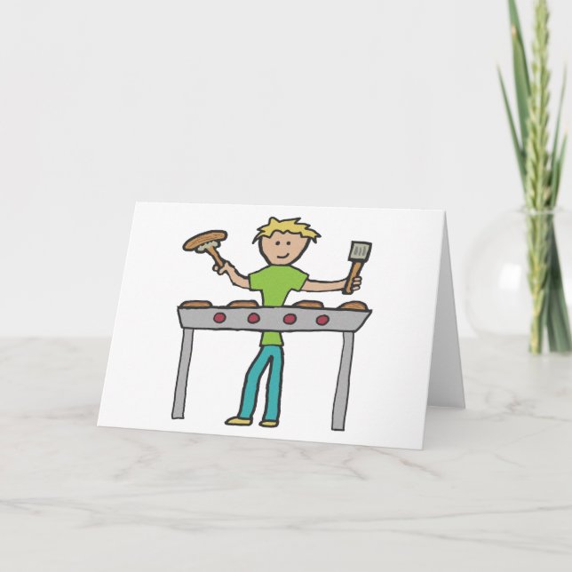 Tarjeta Barbecue Grillmaster BQ (Anverso)