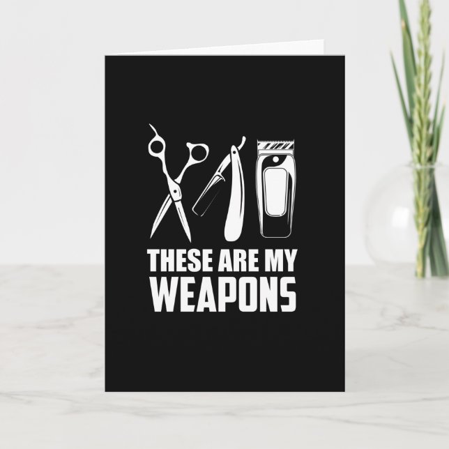 Tarjeta Barber Hairstylist Hairdresser (Anverso)