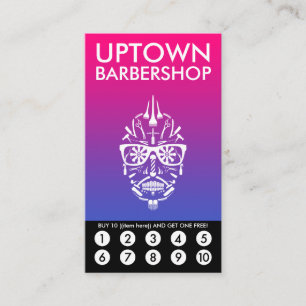 Tarjeta Barberboi Uptown Loyalty Punch