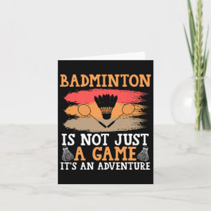 Tarjeta Barco Badminton