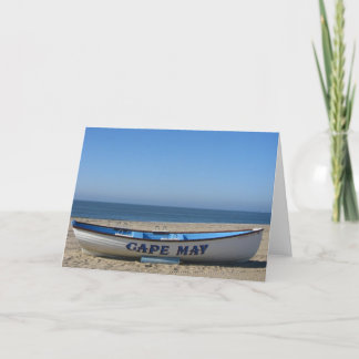 Tarjeta Barco * Cape May, NJ