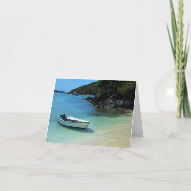 Tarjeta Barco de la bahía de Cruz (Anverso)