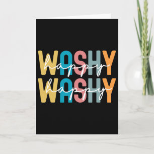 Tarjeta Barco divertido Washy Washy Cruise 3