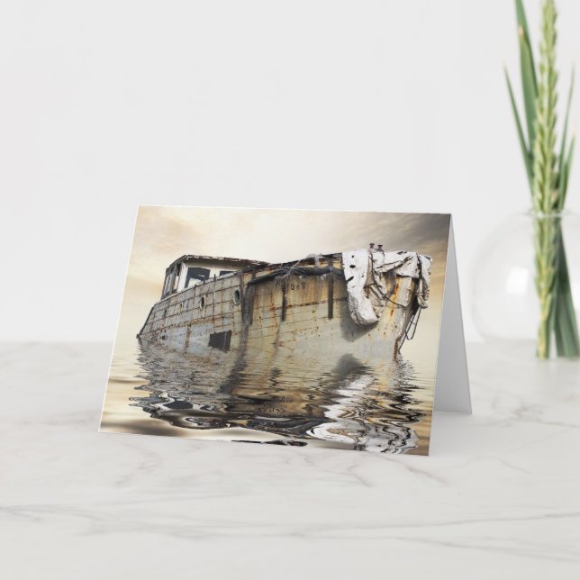 Tarjeta barco frío (Anverso)