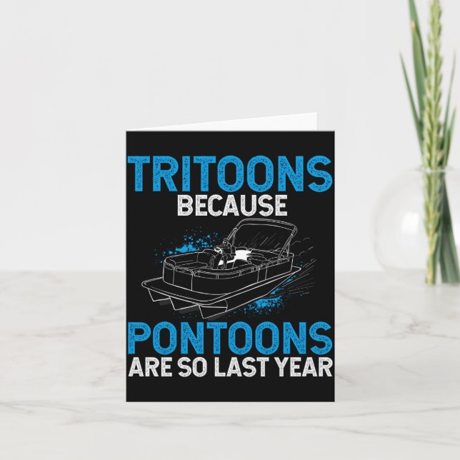 Tarjeta Barco tritoon de hombres - tritoon - capitán de tr (Anverso)