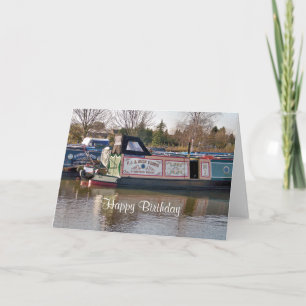 TARJETA BARCOS DE CANAL
