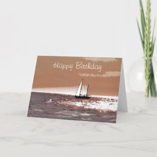 TARJETA BARCOS DE VELA