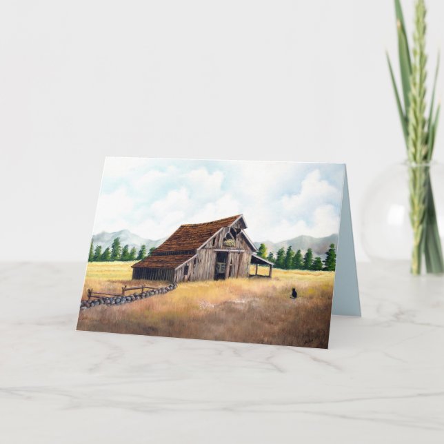 Tarjeta Barn de campo (Anverso)