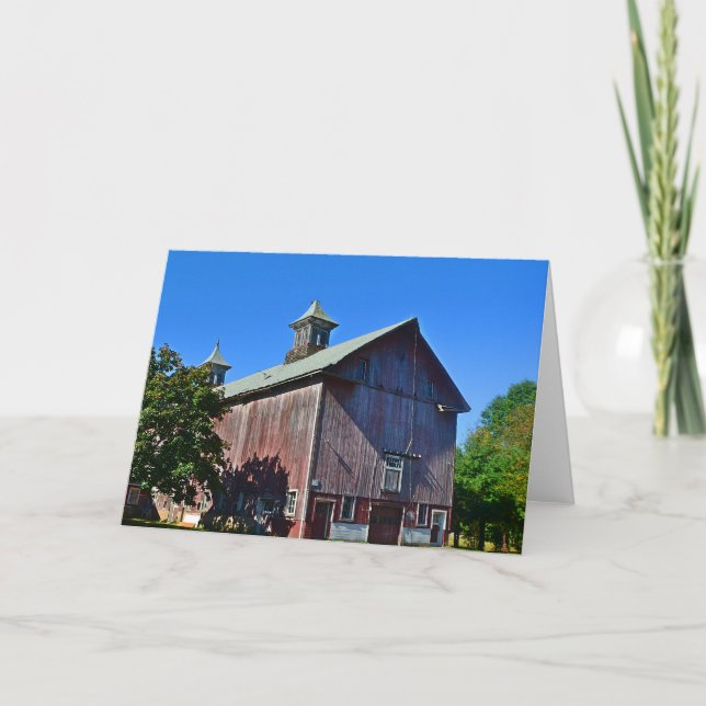 Tarjeta Barn Notecard (Anverso)