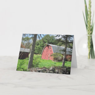 Tarjeta Barn Notecard