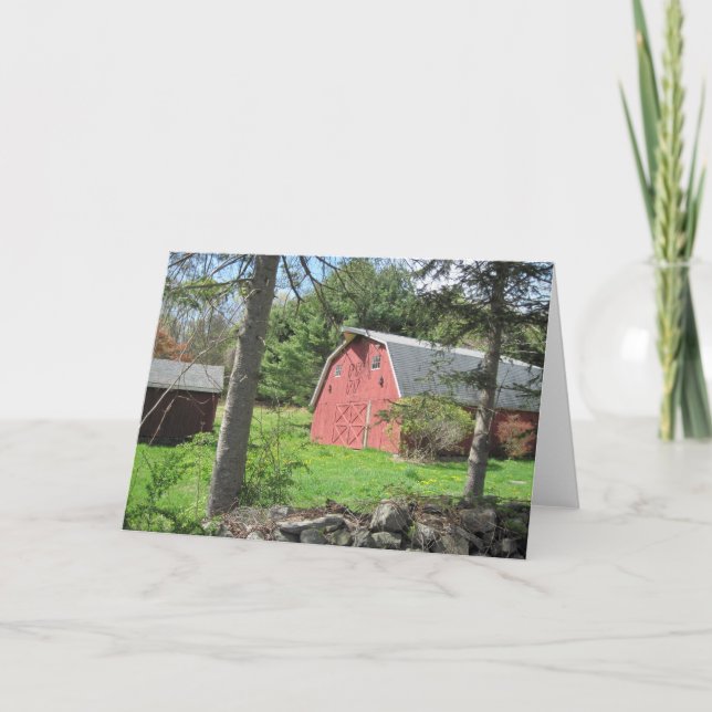 Tarjeta Barn Notecard (Anverso)