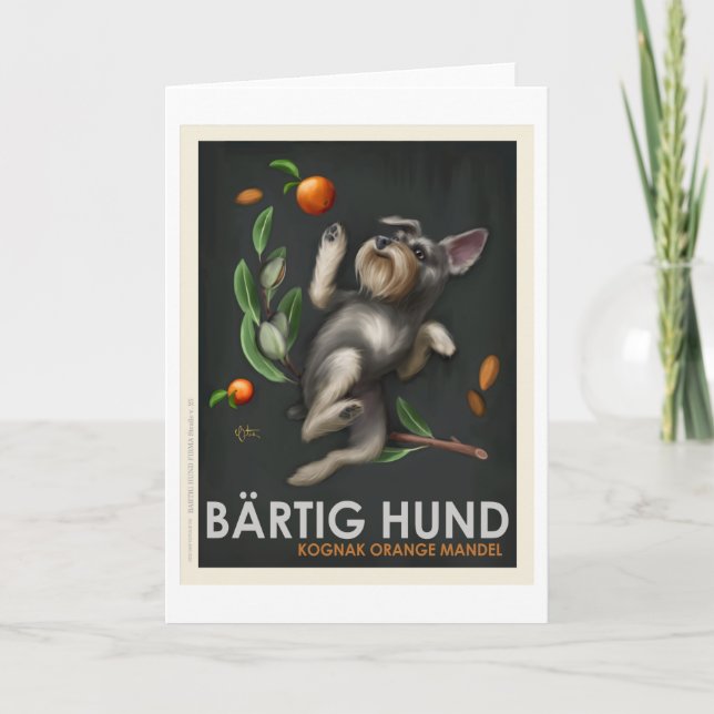 Tarjeta Bartig Hund (Anverso)