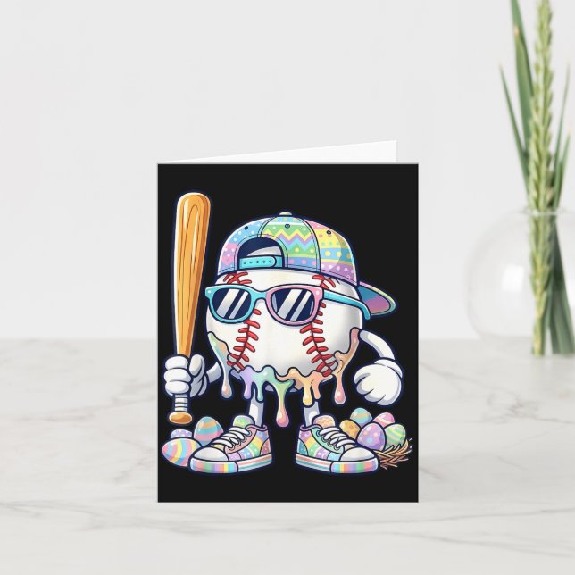 Tarjeta Baseball Drip for Boys Ice Cream Drip Baseball (Anverso)