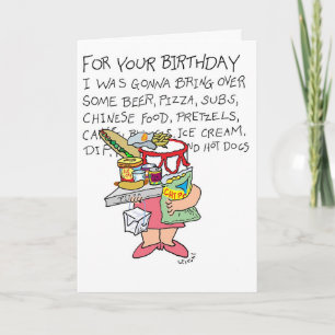Tarjeta Bash de cumpleaños