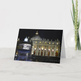 Tarjeta Basílica de San Pedro, Ciudad del Vaticano - tarje