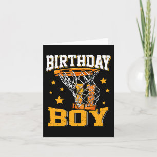 Tarjeta Basketbal de 11 años