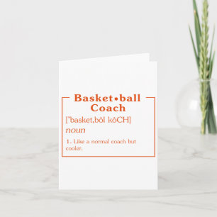 Tarjeta Basketball Coach Definition Basketball Shirke Bask
